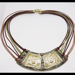 Shabby Necklace Lalia Moon Gypsies & Magnolias